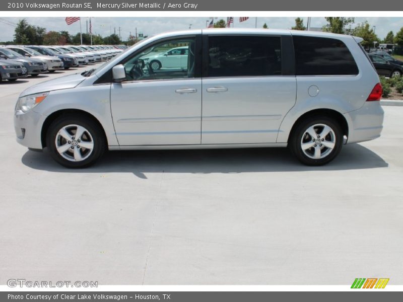 Mercury Silver Metallic / Aero Gray 2010 Volkswagen Routan SE