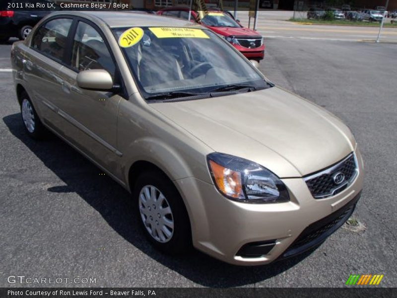 Cashmere Beige / Beige 2011 Kia Rio LX
