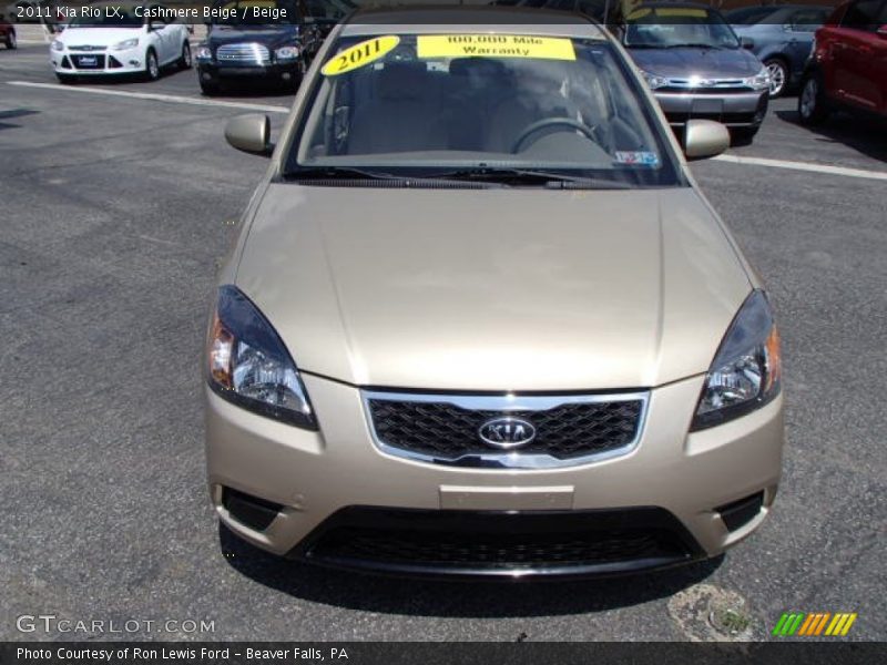 Cashmere Beige / Beige 2011 Kia Rio LX