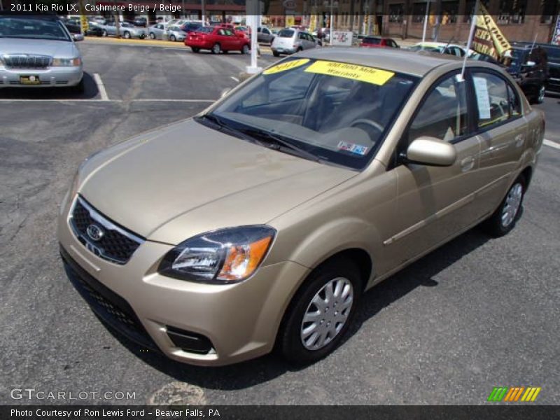 Cashmere Beige / Beige 2011 Kia Rio LX