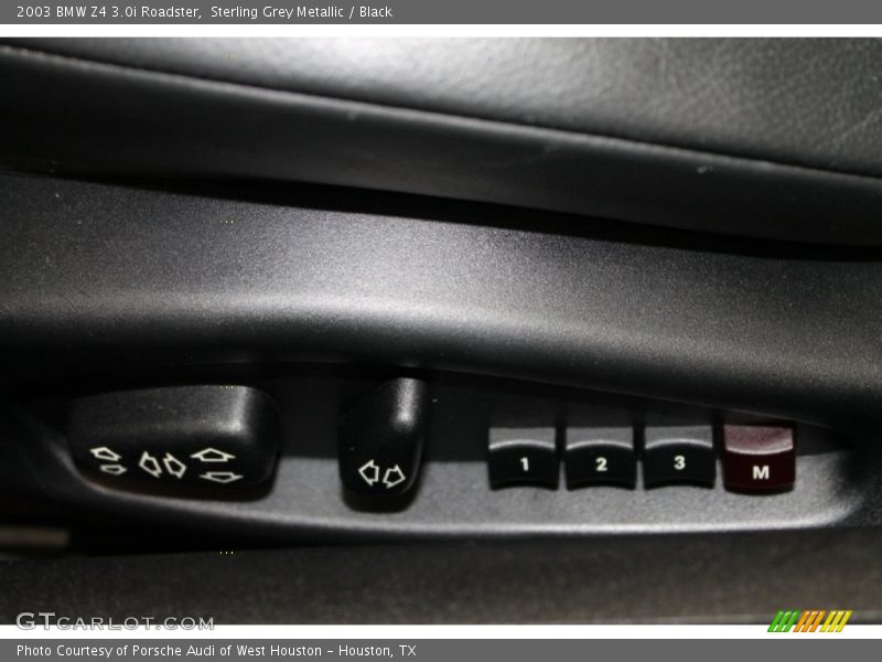 Sterling Grey Metallic / Black 2003 BMW Z4 3.0i Roadster