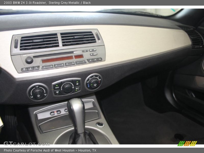 Sterling Grey Metallic / Black 2003 BMW Z4 3.0i Roadster