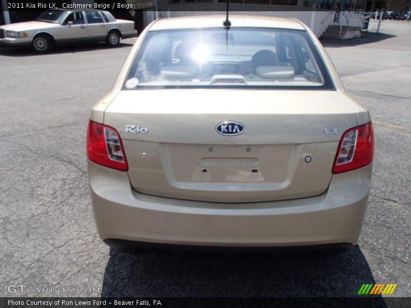 Cashmere Beige / Beige 2011 Kia Rio LX