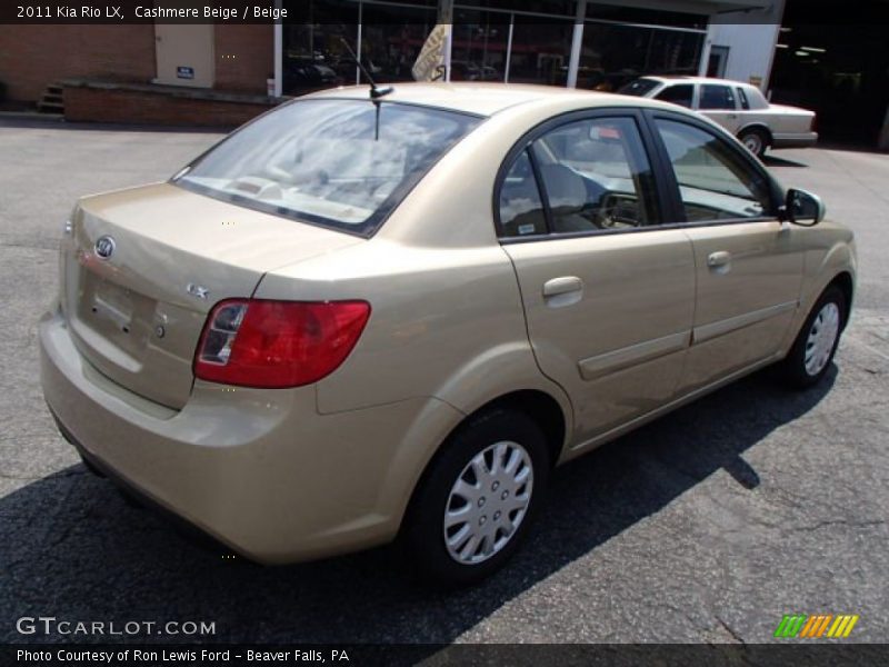 Cashmere Beige / Beige 2011 Kia Rio LX
