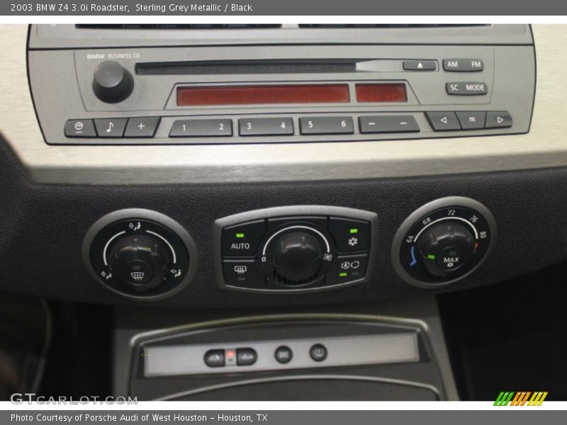 Sterling Grey Metallic / Black 2003 BMW Z4 3.0i Roadster