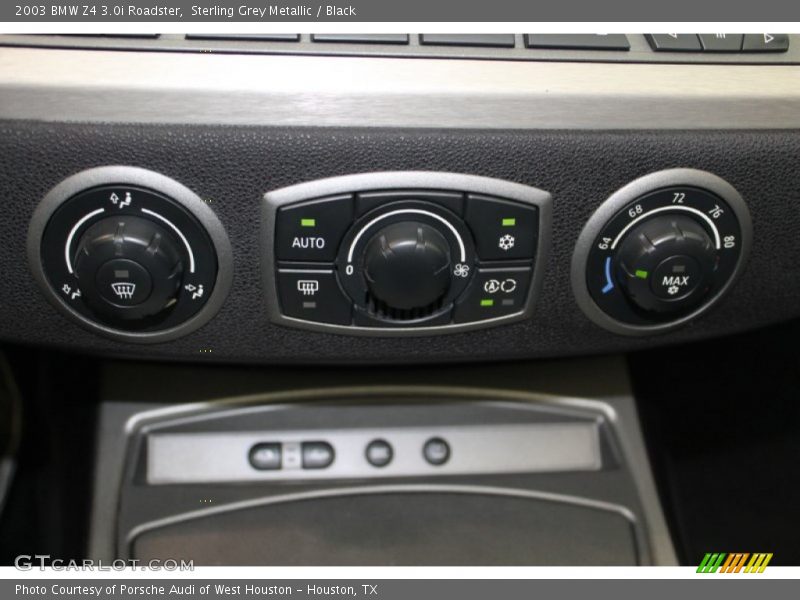 Sterling Grey Metallic / Black 2003 BMW Z4 3.0i Roadster