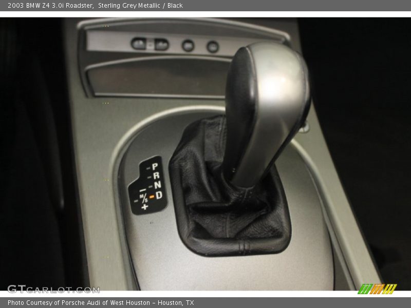Sterling Grey Metallic / Black 2003 BMW Z4 3.0i Roadster