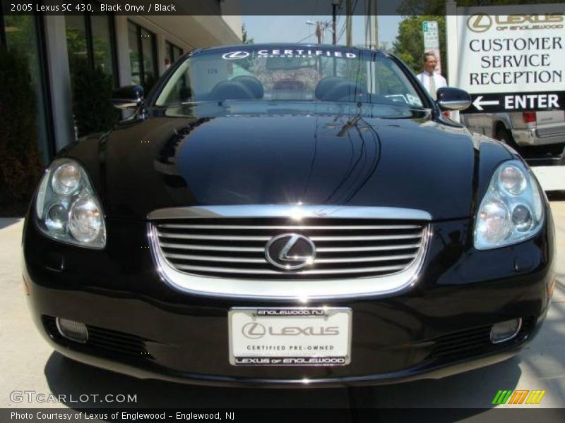 Black Onyx / Black 2005 Lexus SC 430