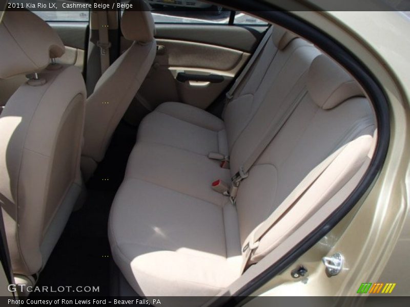 Cashmere Beige / Beige 2011 Kia Rio LX
