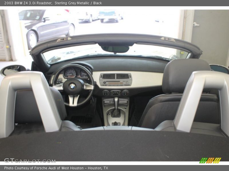 Sterling Grey Metallic / Black 2003 BMW Z4 3.0i Roadster