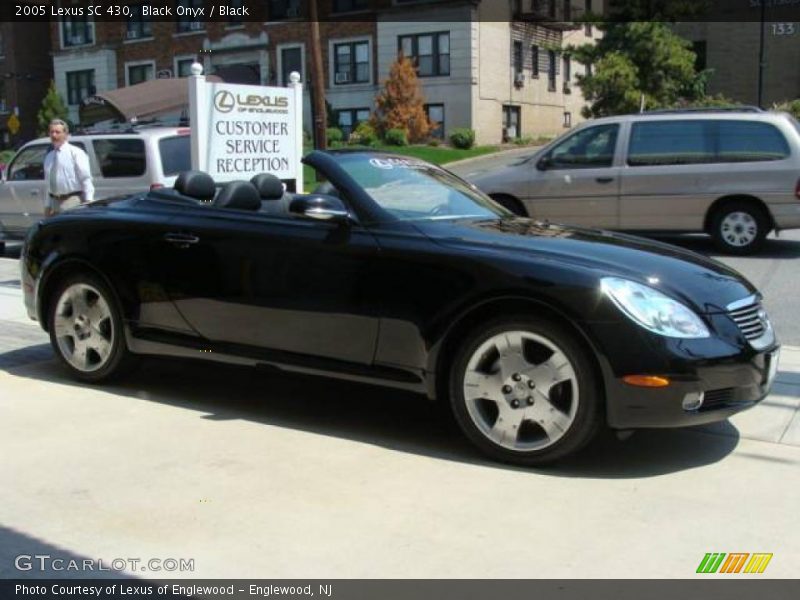 Black Onyx / Black 2005 Lexus SC 430