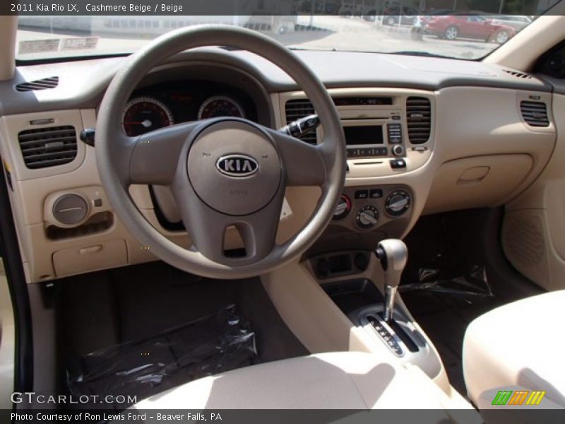 Cashmere Beige / Beige 2011 Kia Rio LX