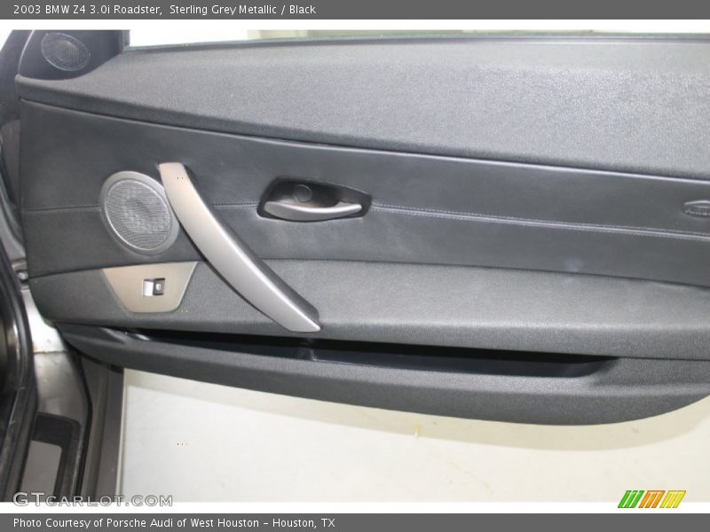 Sterling Grey Metallic / Black 2003 BMW Z4 3.0i Roadster