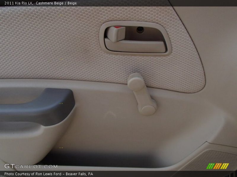 Cashmere Beige / Beige 2011 Kia Rio LX
