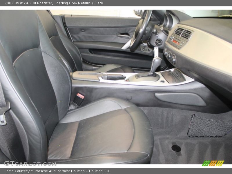 Sterling Grey Metallic / Black 2003 BMW Z4 3.0i Roadster