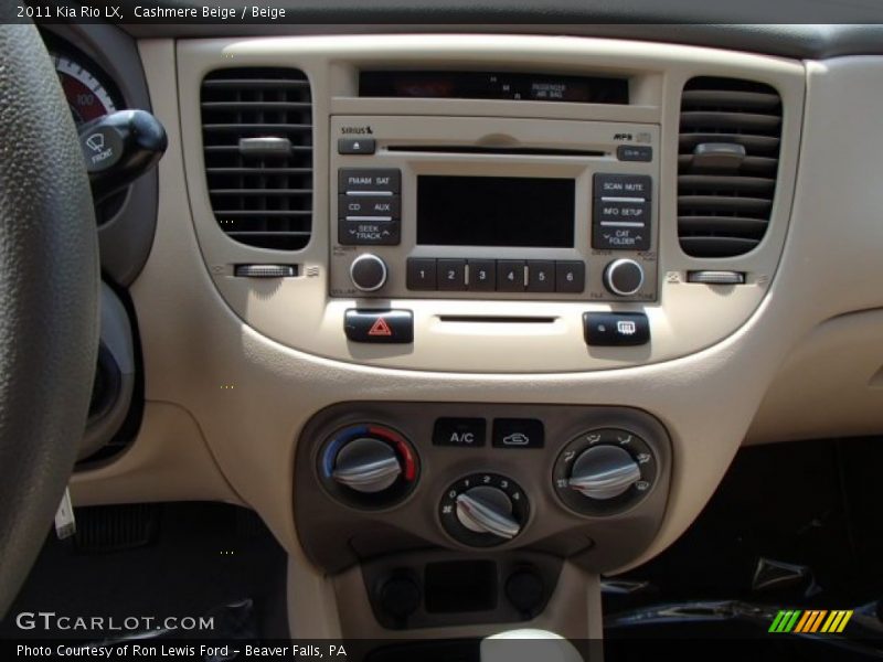 Cashmere Beige / Beige 2011 Kia Rio LX
