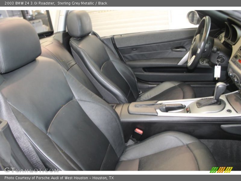 Sterling Grey Metallic / Black 2003 BMW Z4 3.0i Roadster