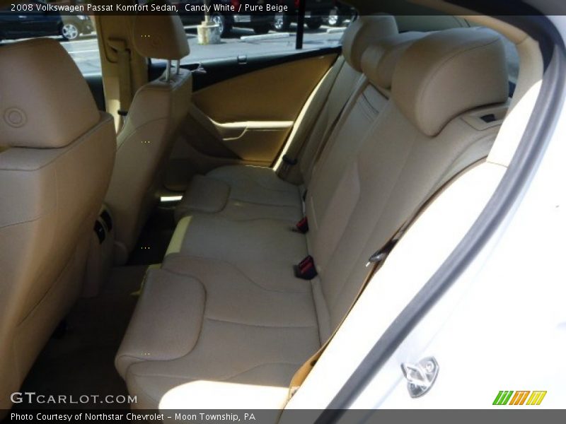 Candy White / Pure Beige 2008 Volkswagen Passat Komfort Sedan