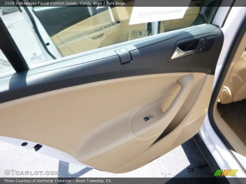 Candy White / Pure Beige 2008 Volkswagen Passat Komfort Sedan