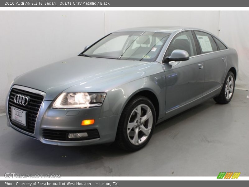 Quartz Gray Metallic / Black 2010 Audi A6 3.2 FSI Sedan