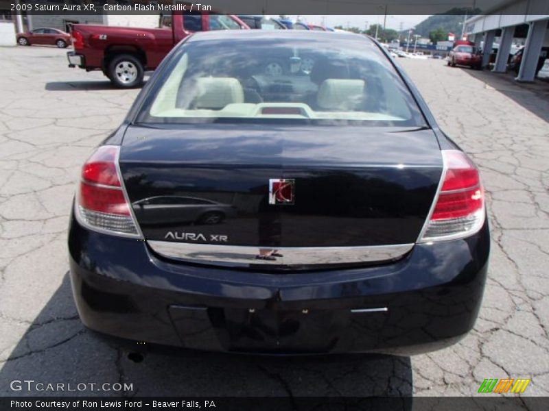 Carbon Flash Metallic / Tan 2009 Saturn Aura XR
