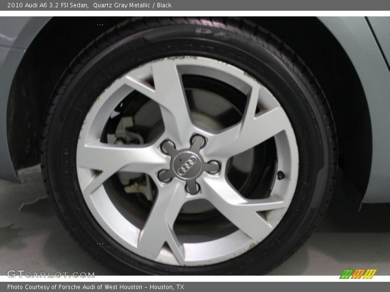 Quartz Gray Metallic / Black 2010 Audi A6 3.2 FSI Sedan