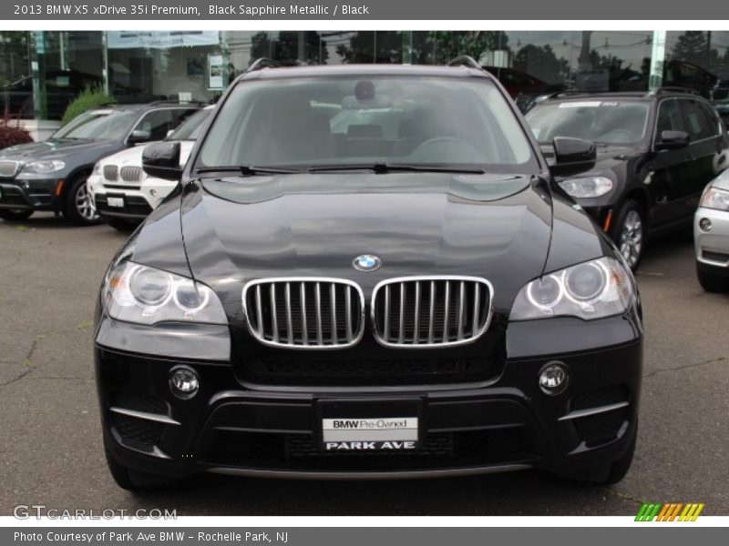 Black Sapphire Metallic / Black 2013 BMW X5 xDrive 35i Premium