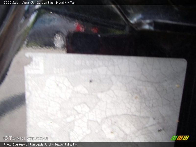 Carbon Flash Metallic / Tan 2009 Saturn Aura XR