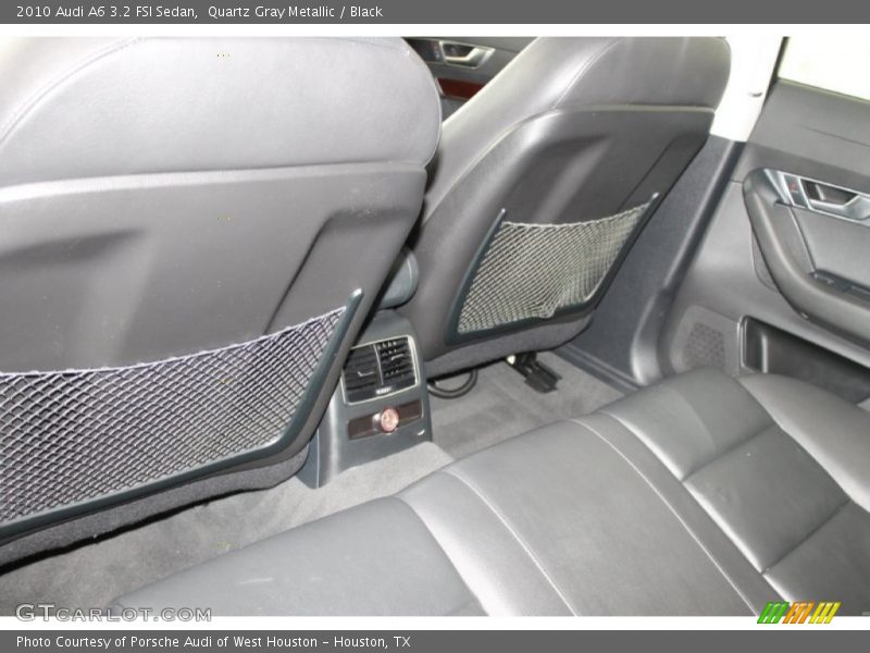 Quartz Gray Metallic / Black 2010 Audi A6 3.2 FSI Sedan