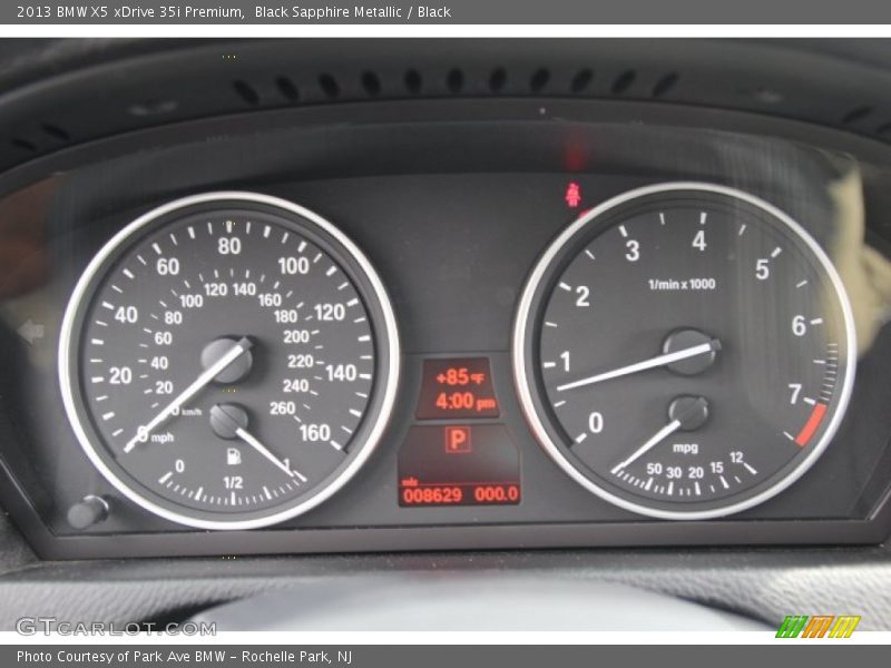  2013 X5 xDrive 35i Premium xDrive 35i Premium Gauges