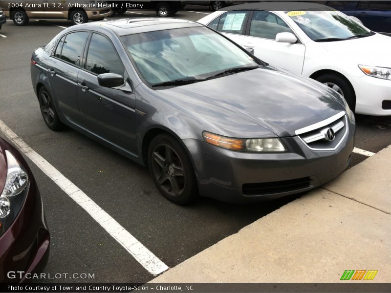 Anthracite Metallic / Ebony 2004 Acura TL 3.2