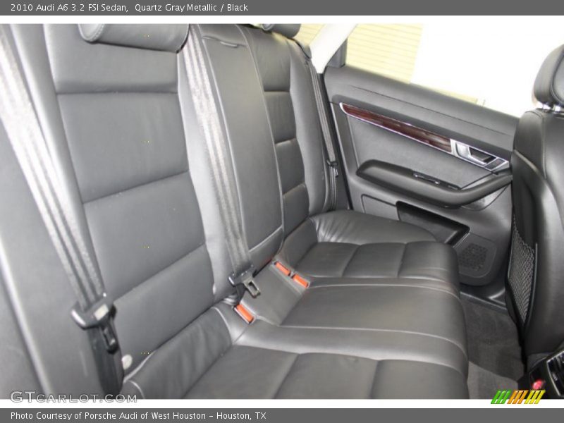 Rear Seat of 2010 A6 3.2 FSI Sedan