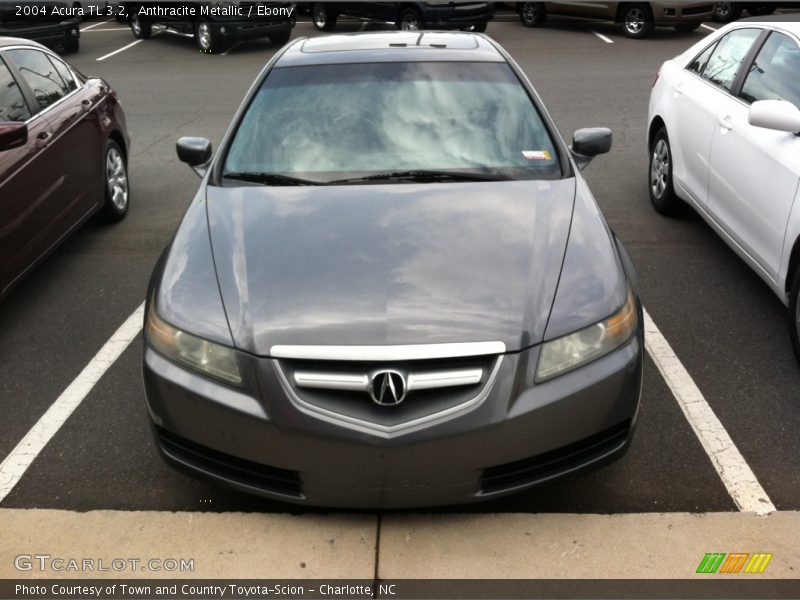 Anthracite Metallic / Ebony 2004 Acura TL 3.2