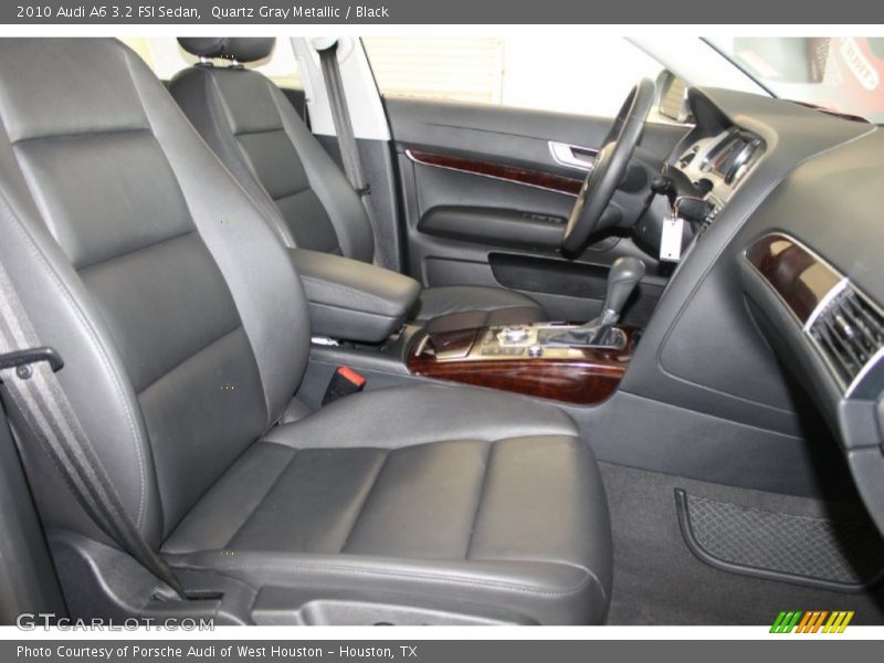 Quartz Gray Metallic / Black 2010 Audi A6 3.2 FSI Sedan