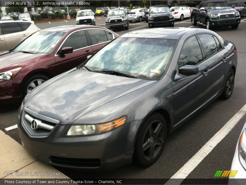 Anthracite Metallic / Ebony 2004 Acura TL 3.2