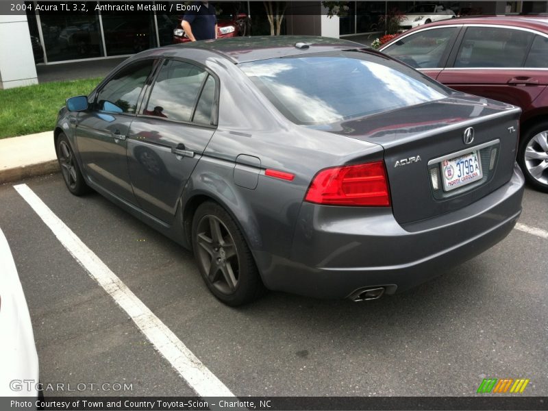 Anthracite Metallic / Ebony 2004 Acura TL 3.2