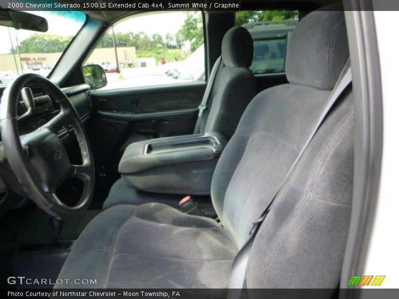 Front Seat of 2000 Silverado 1500 LS Extended Cab 4x4