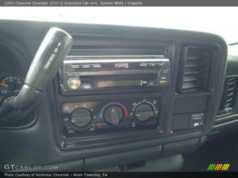 Summit White / Graphite 2000 Chevrolet Silverado 1500 LS Extended Cab 4x4