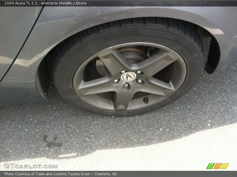 Anthracite Metallic / Ebony 2004 Acura TL 3.2