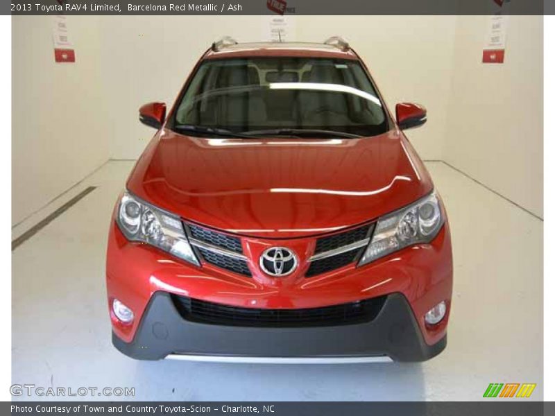 Barcelona Red Metallic / Ash 2013 Toyota RAV4 Limited