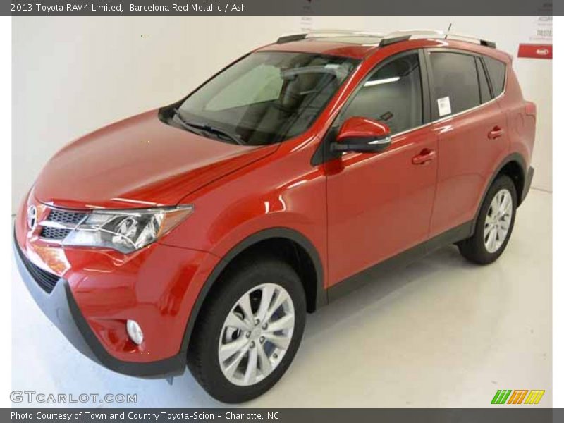 Barcelona Red Metallic / Ash 2013 Toyota RAV4 Limited