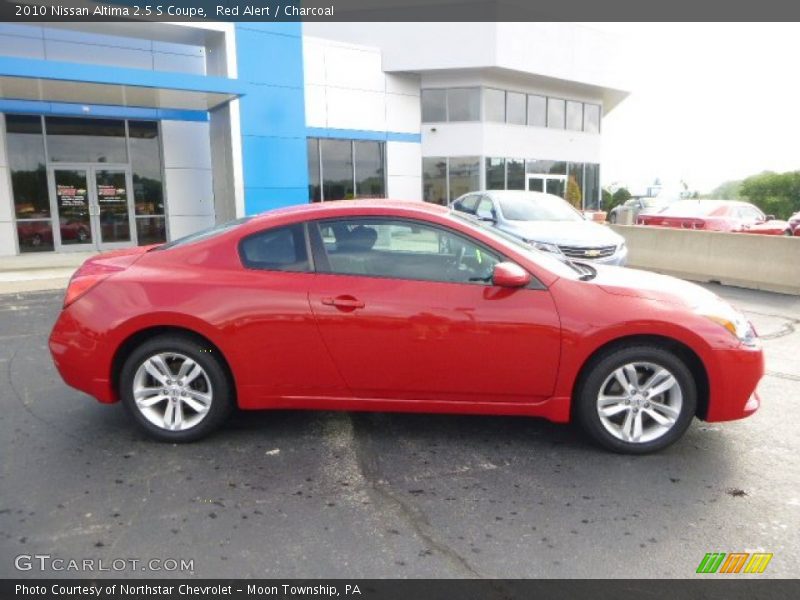 Red Alert / Charcoal 2010 Nissan Altima 2.5 S Coupe