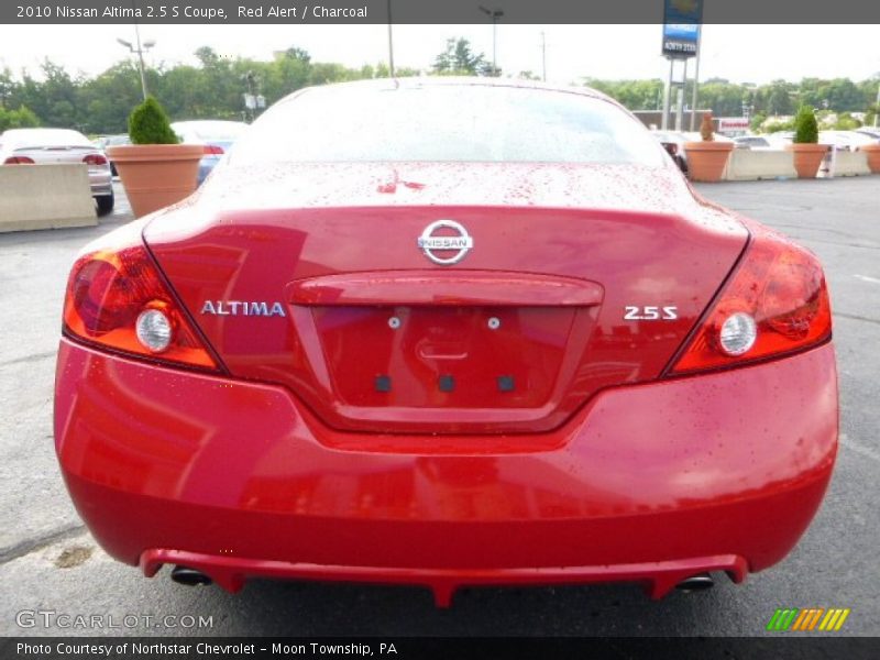 Red Alert / Charcoal 2010 Nissan Altima 2.5 S Coupe