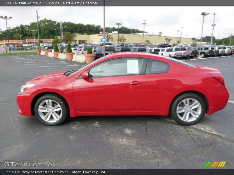 Red Alert / Charcoal 2010 Nissan Altima 2.5 S Coupe
