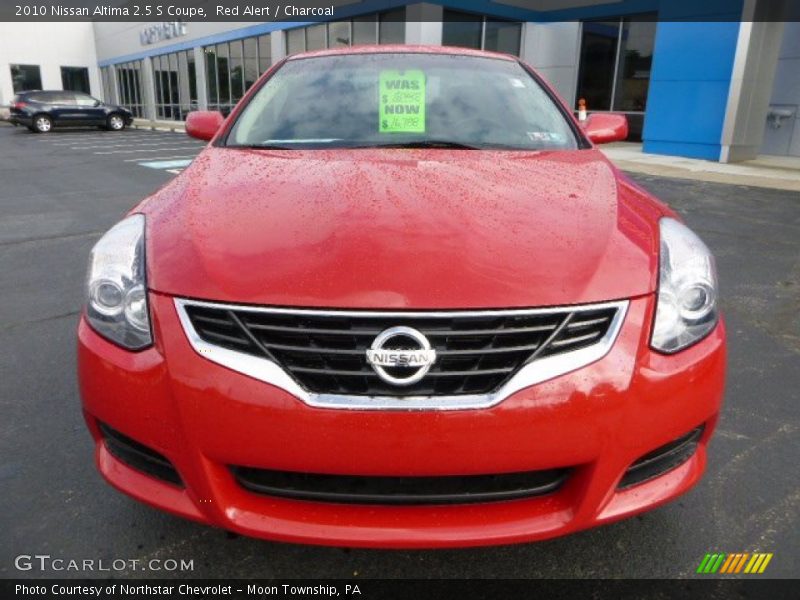 Red Alert / Charcoal 2010 Nissan Altima 2.5 S Coupe