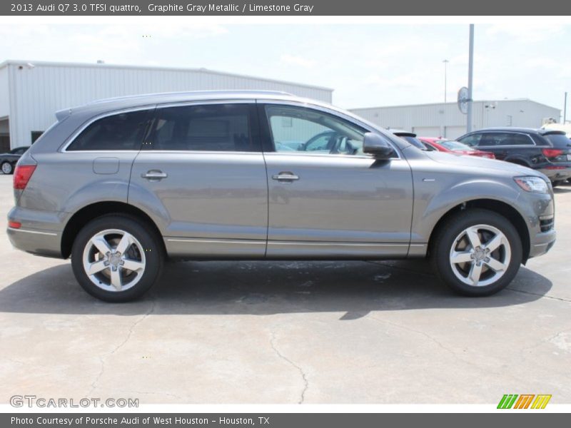Graphite Gray Metallic / Limestone Gray 2013 Audi Q7 3.0 TFSI quattro