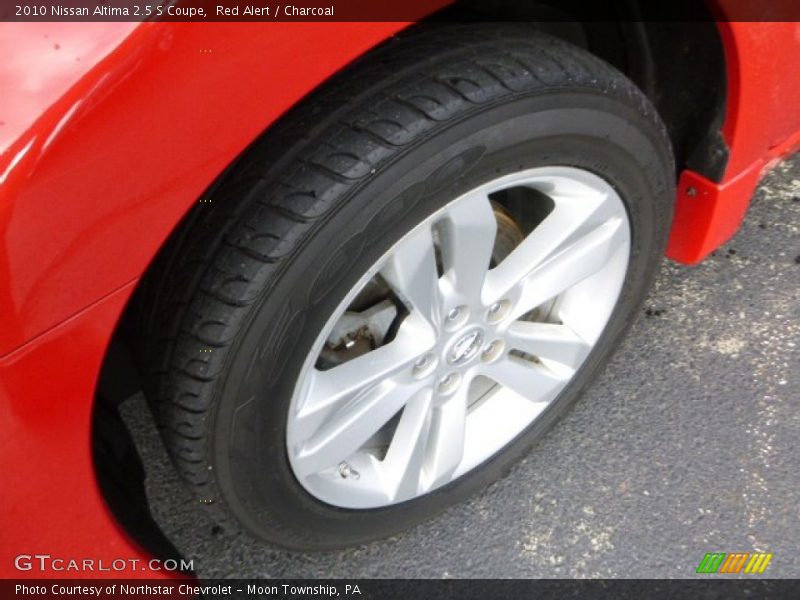 Red Alert / Charcoal 2010 Nissan Altima 2.5 S Coupe