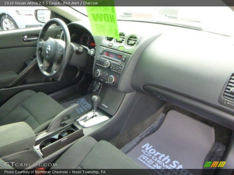 Red Alert / Charcoal 2010 Nissan Altima 2.5 S Coupe