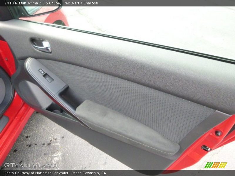Red Alert / Charcoal 2010 Nissan Altima 2.5 S Coupe