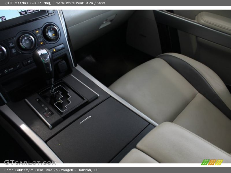 Crystal White Pearl Mica / Sand 2010 Mazda CX-9 Touring